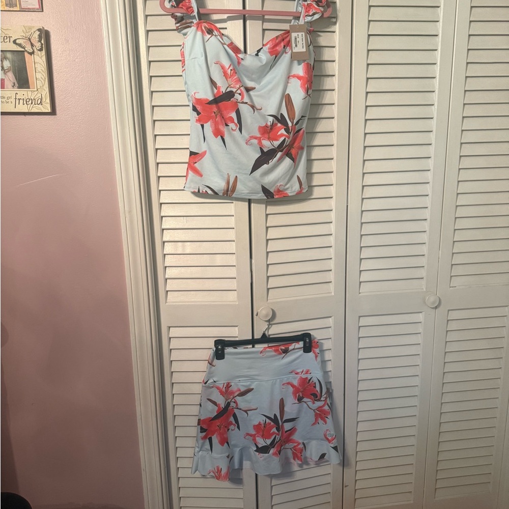 Albion Floral Swim Set